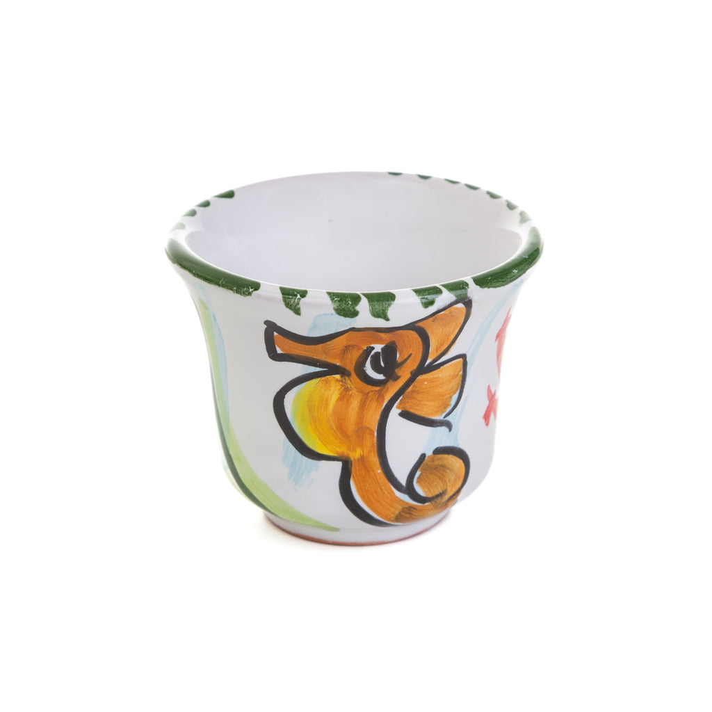 Coffee cup for ristretto cavalluccio marino Puglia