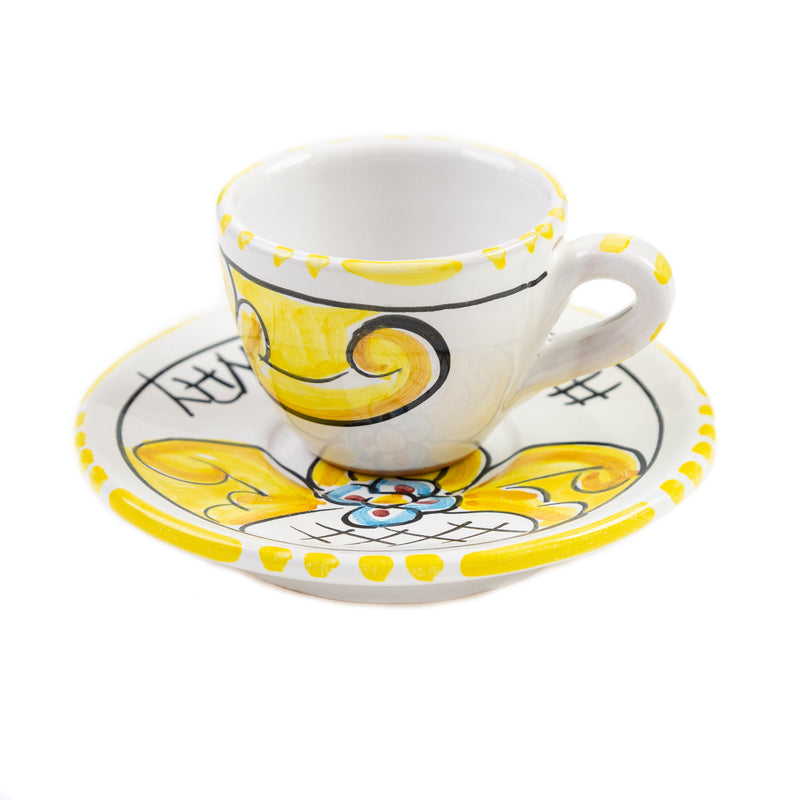 Pirroneway coffee cup for ristretto barocco Leccese