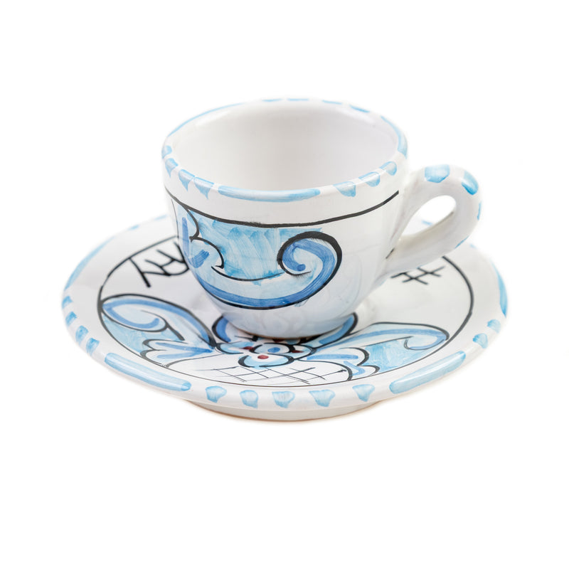 Pirroneway coffee cup for ristretto barocco Leccese