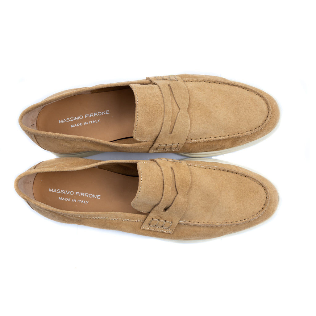 Shoes Belgian Loafer - Color tabacco  - Iconic Giulio  - Made in Italy
