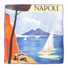 Silk Pocket Square hand  stitched edges