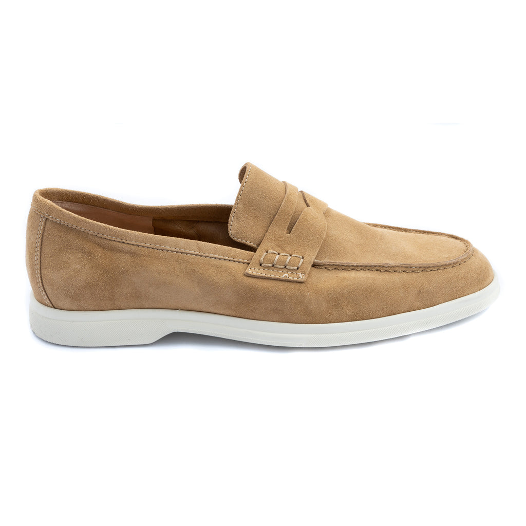 Shoes Belgian Loafer - Color tabacco  - Iconic Giulio  - Made in Italy