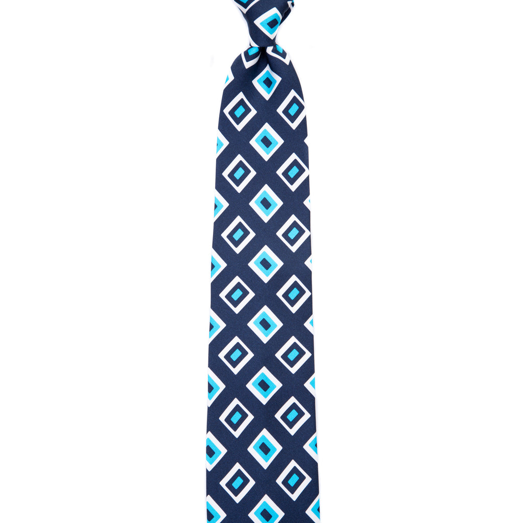 5 FOLD TIE UNLINED  - PURE SILK