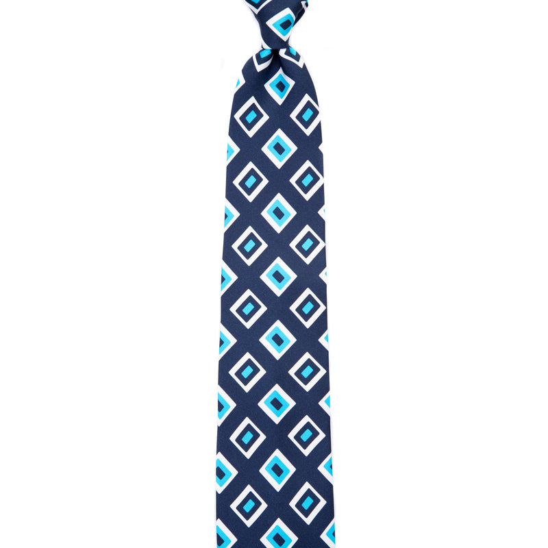 5 FOLD TIE UNLINED  - PURE SILK