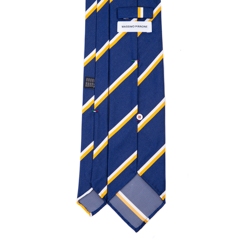 5 FOLD TIE UNLINED  - PURE SILK