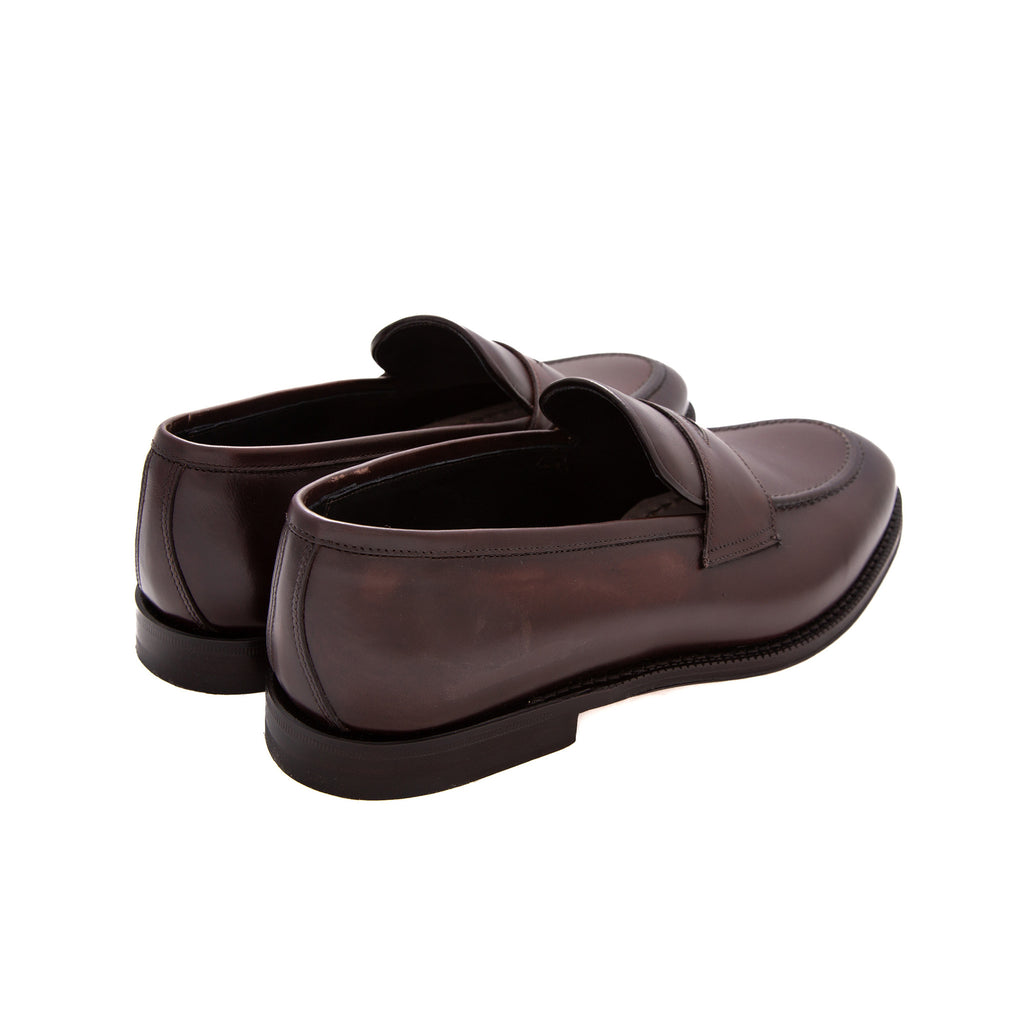 Shoes PENNY LOAFERS BROWN - HANDMADE IN ITALY