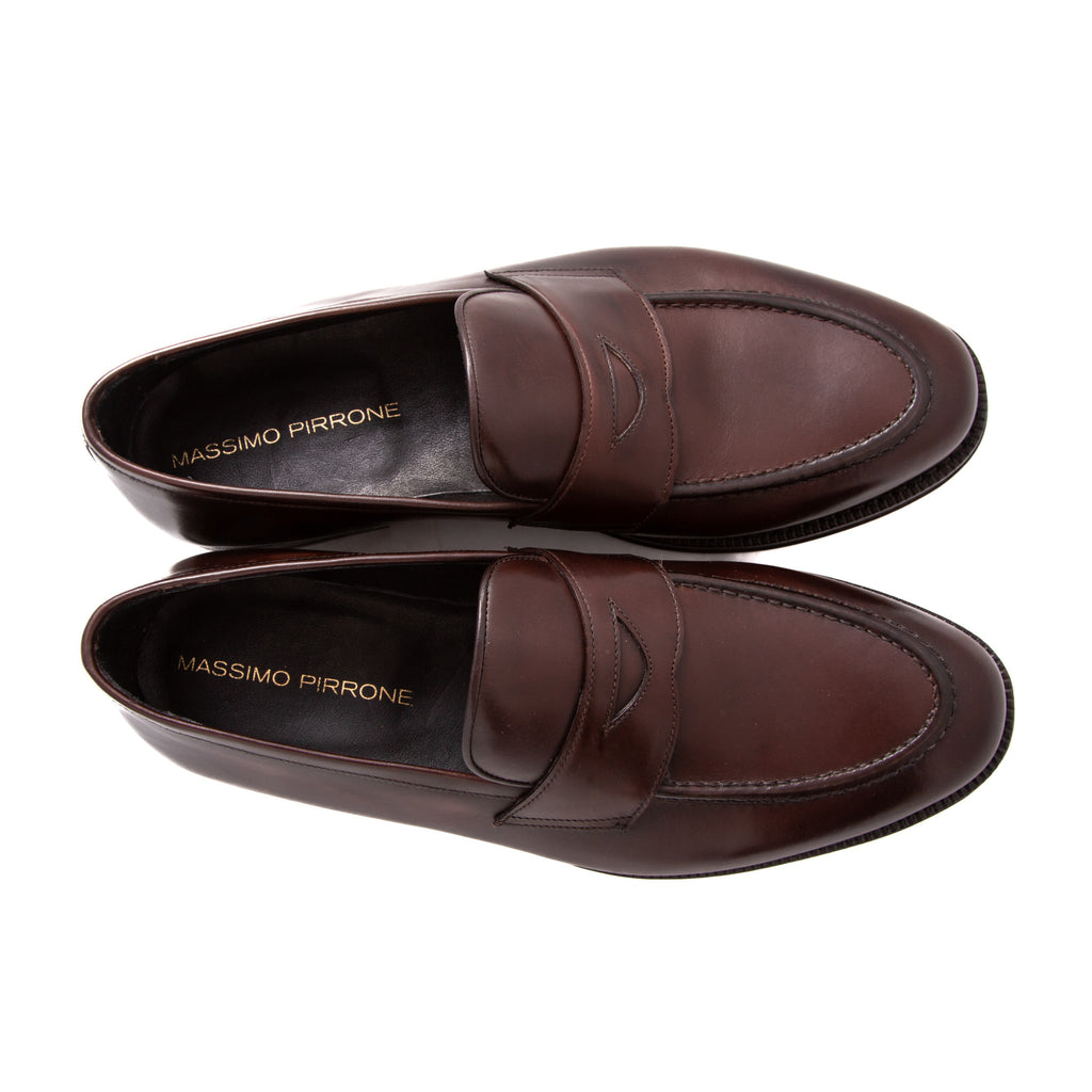 Shoes PENNY LOAFERS BROWN - HANDMADE IN ITALY