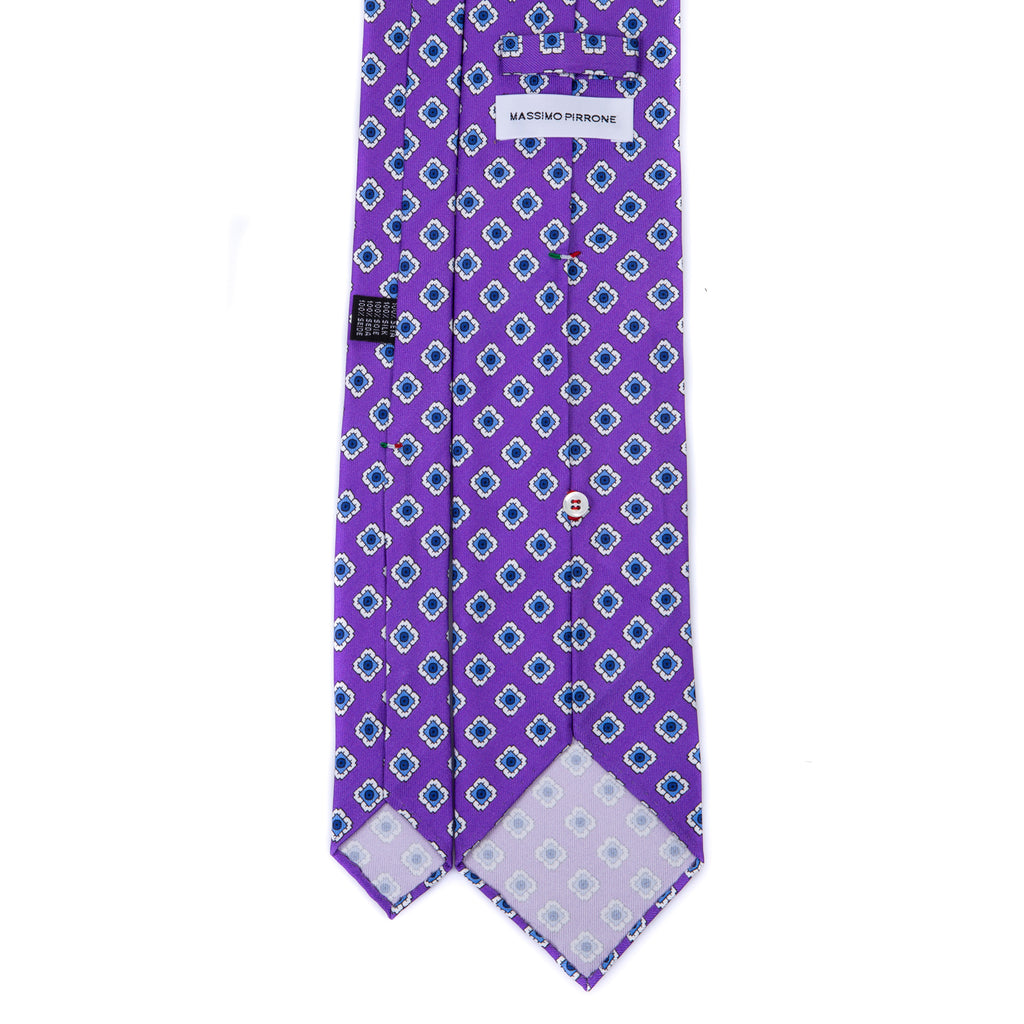 5 FOLD TIE UNLINED  - PURE SILK