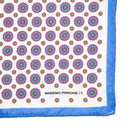 Silk Pocket Square hand  stitched edges