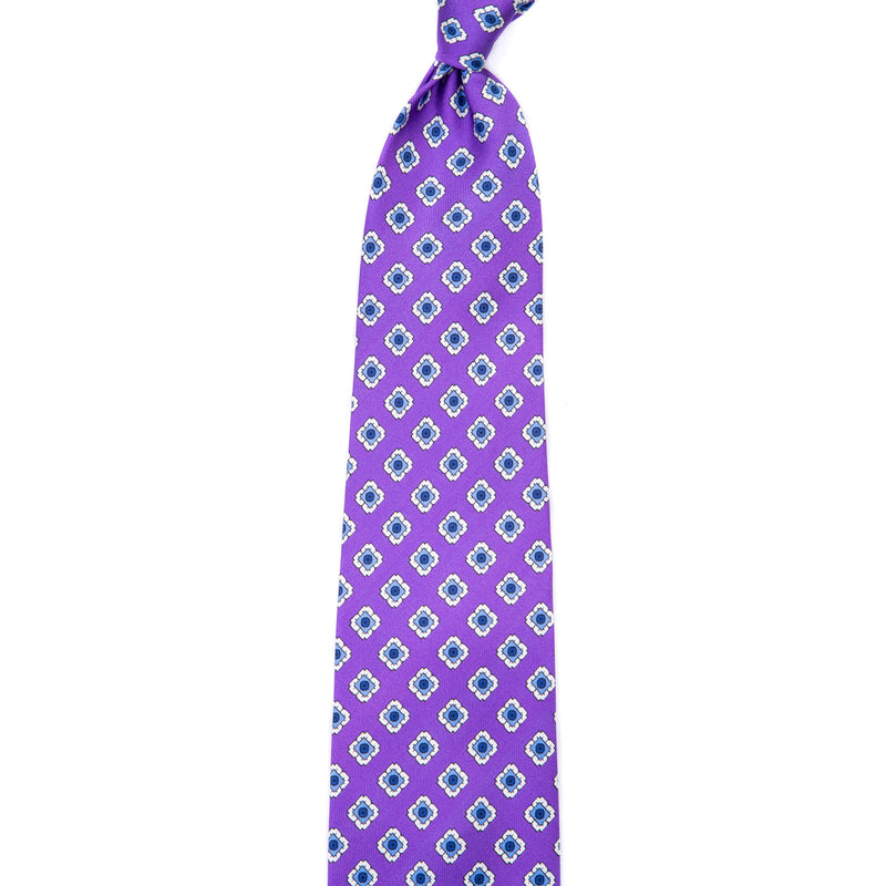 5 FOLD TIE UNLINED  - PURE SILK