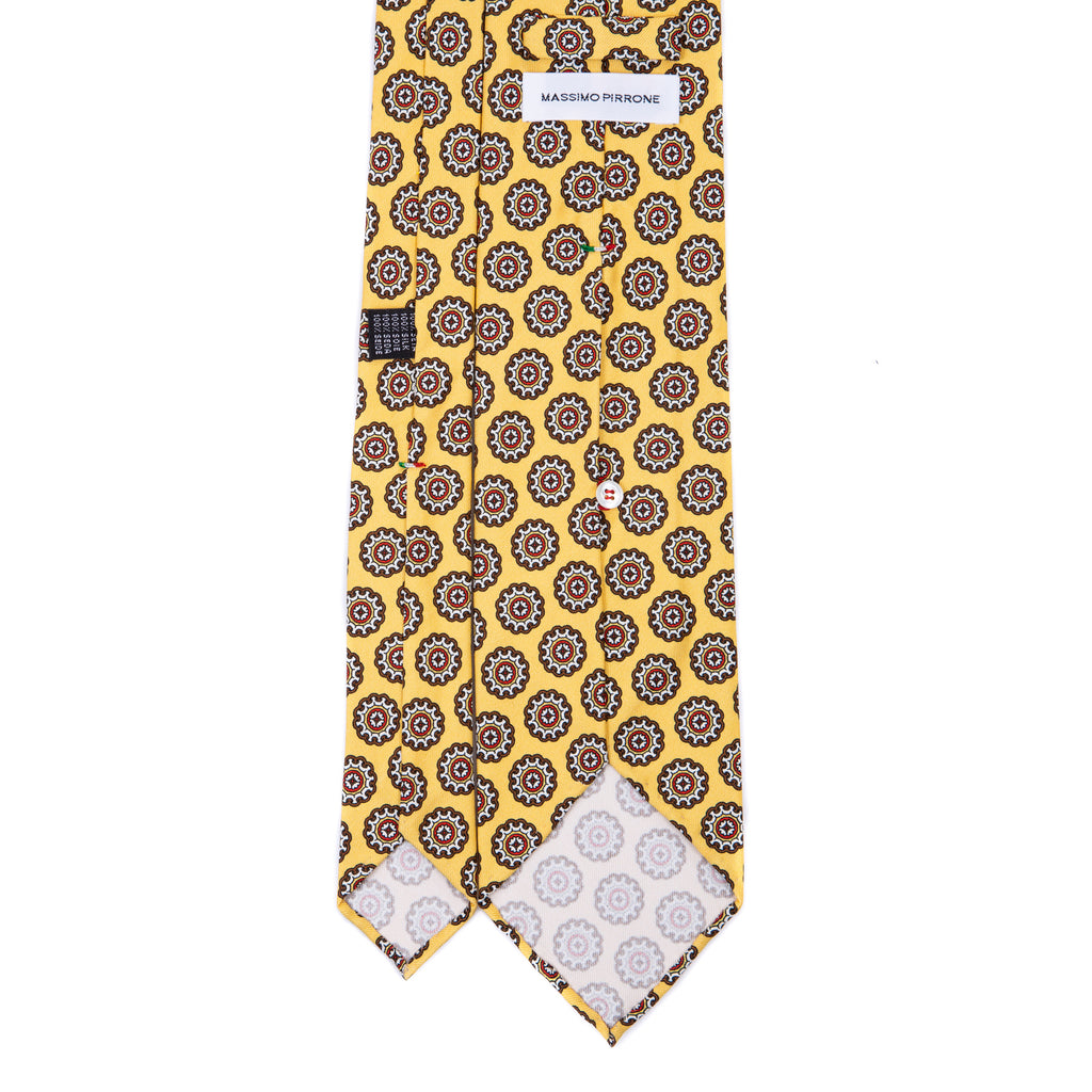 5 FOLD TIE UNLINED  - PURE SILK