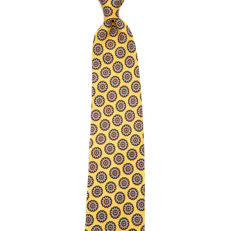 5 FOLD TIE UNLINED  - PURE SILK