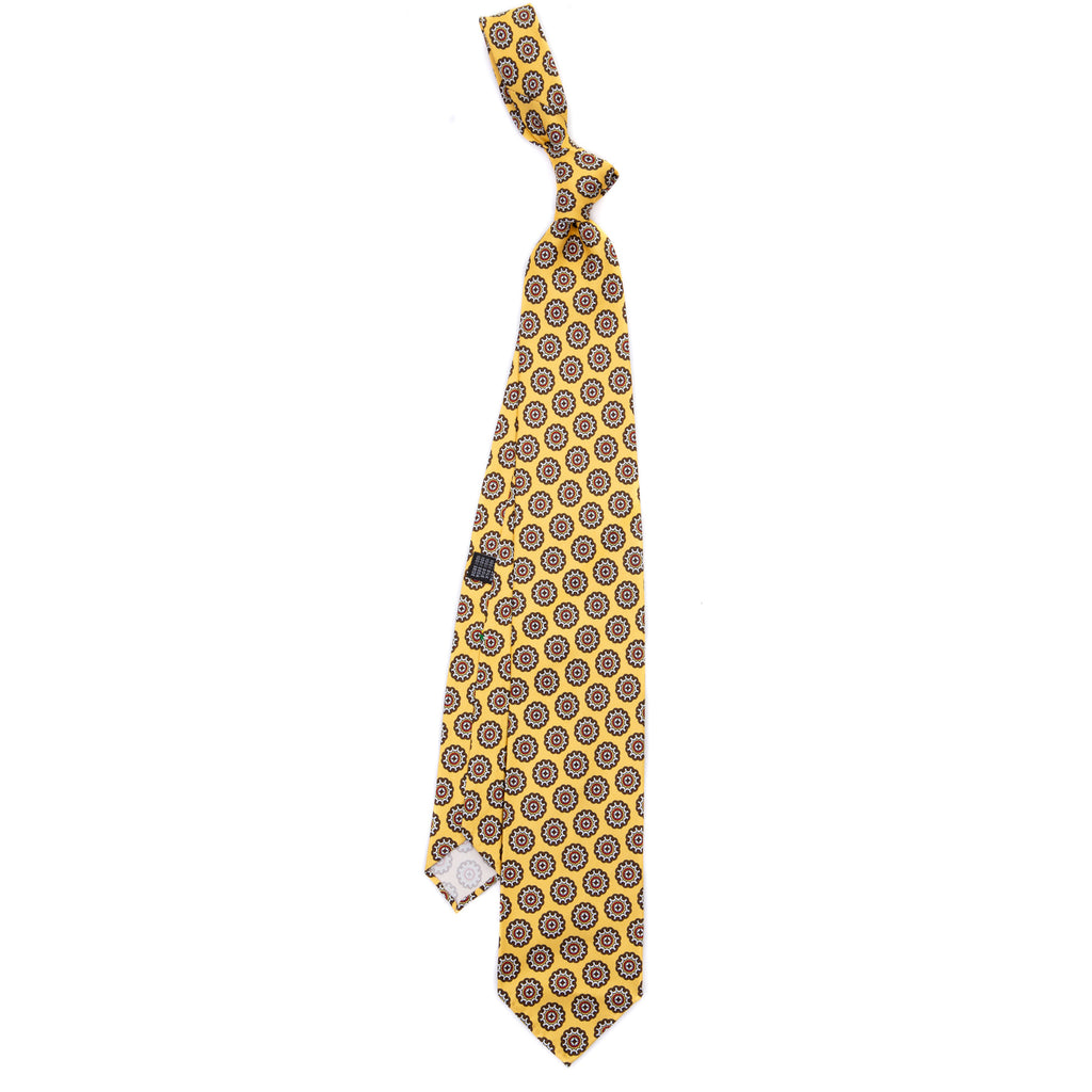 5 FOLD TIE UNLINED  - PURE SILK