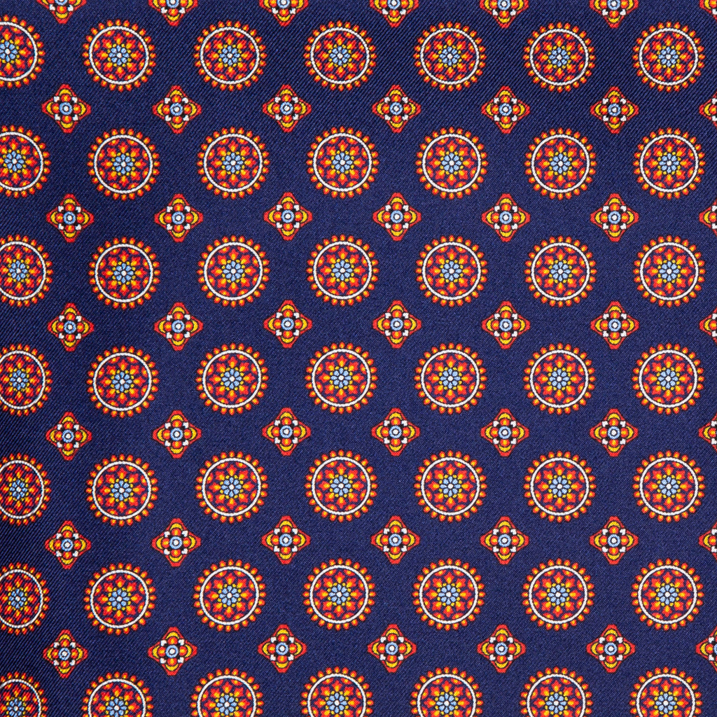 Silk Pocket Square hand  stitched edges