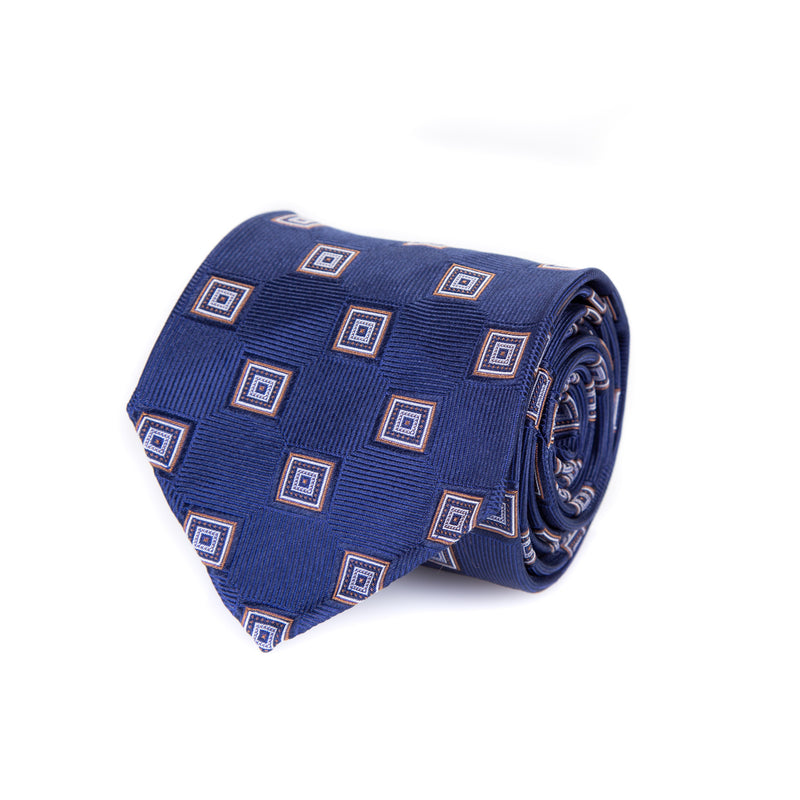 5 FOLD TIE UNLINED  - PURE SILK