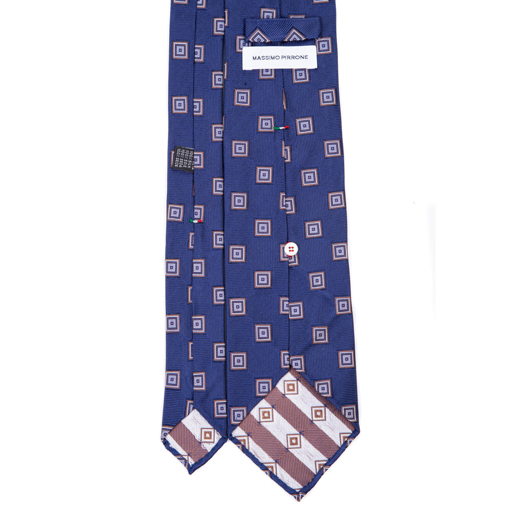5 FOLD TIE UNLINED  - PURE SILK