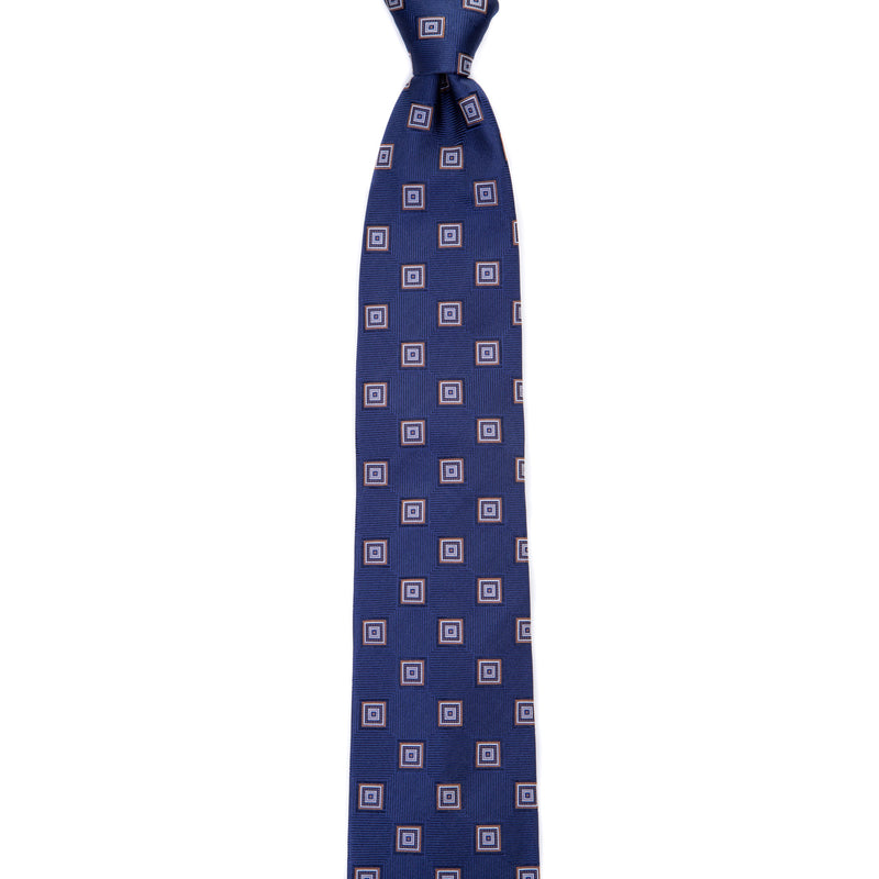 5 FOLD TIE UNLINED  - PURE SILK