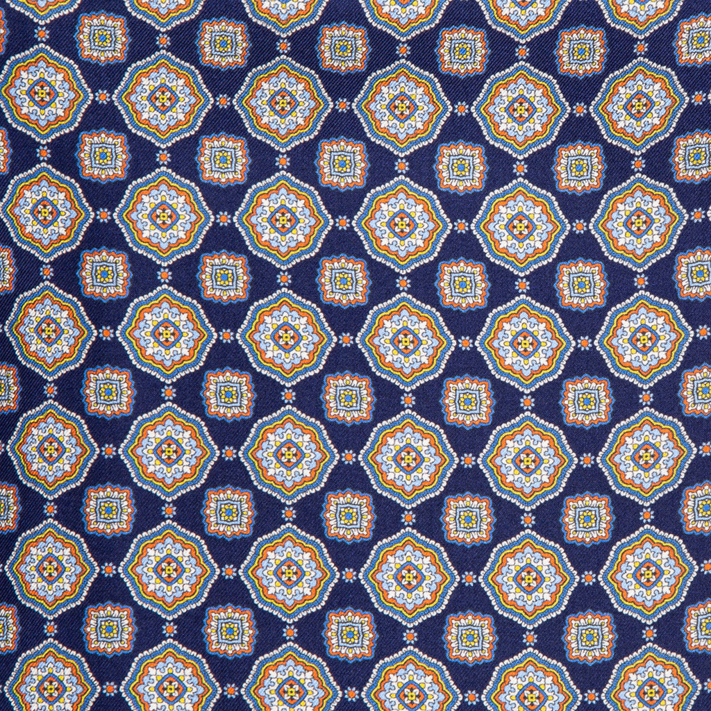 Silk Pocket Square hand  stitched edges