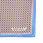 Silk Pocket Square hand  stitched edges