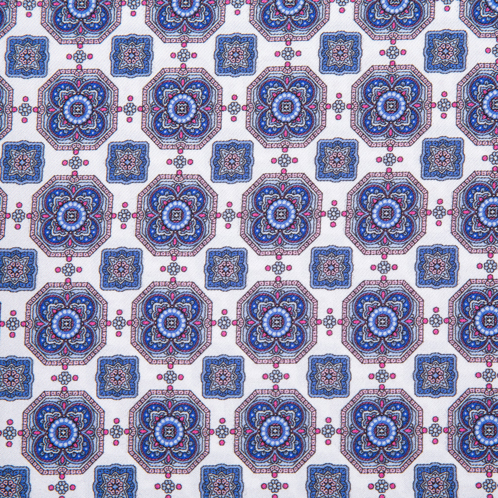 Silk Pocket Square hand  stitched edges