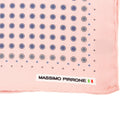 Silk Pocket Square hand  stitched edges