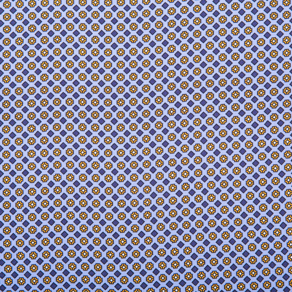Silk Pocket Square hand  stitched edges