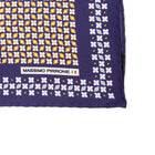 Silk Pocket Square hand  stitched edges
