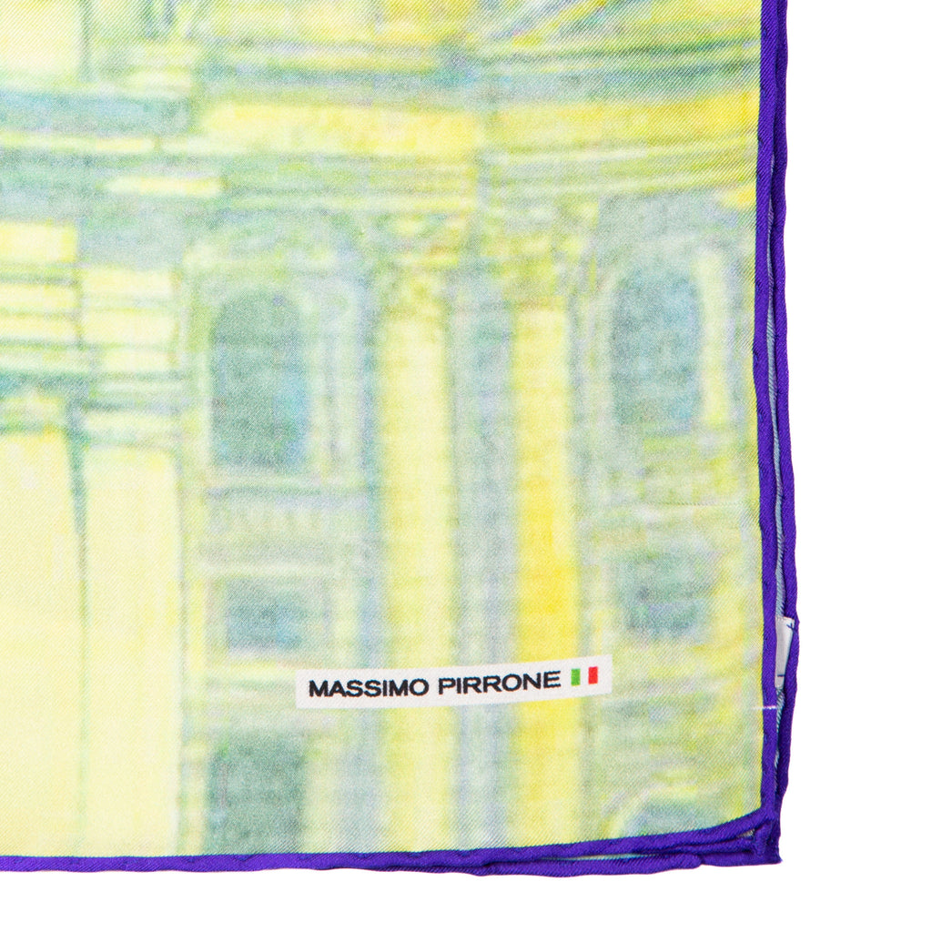 Silk Pocket Square ROMA