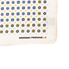 Silk Pocket Square hand  stitched edges