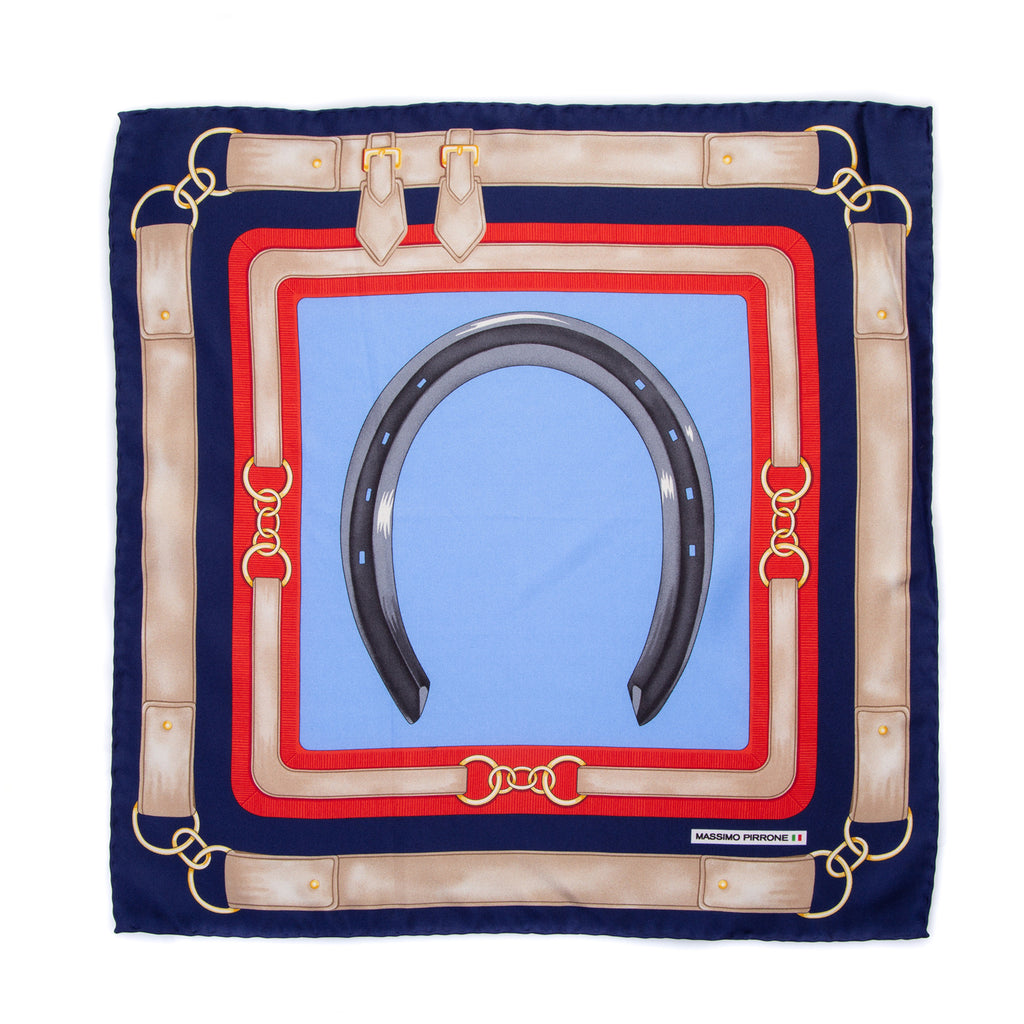 Silk Pocket Square hand  stitched edges