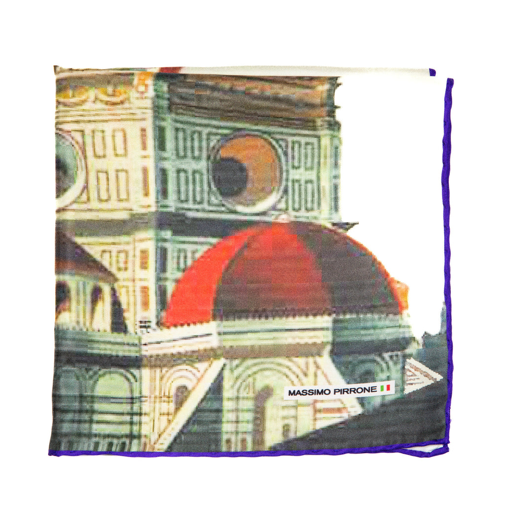 Silk Pocket Square FIRENZE