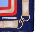 Silk Pocket Square hand  stitched edges