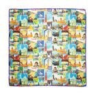 Silk Pocket Square Italian cities