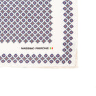 Silk Pocket Square hand  stitched edges