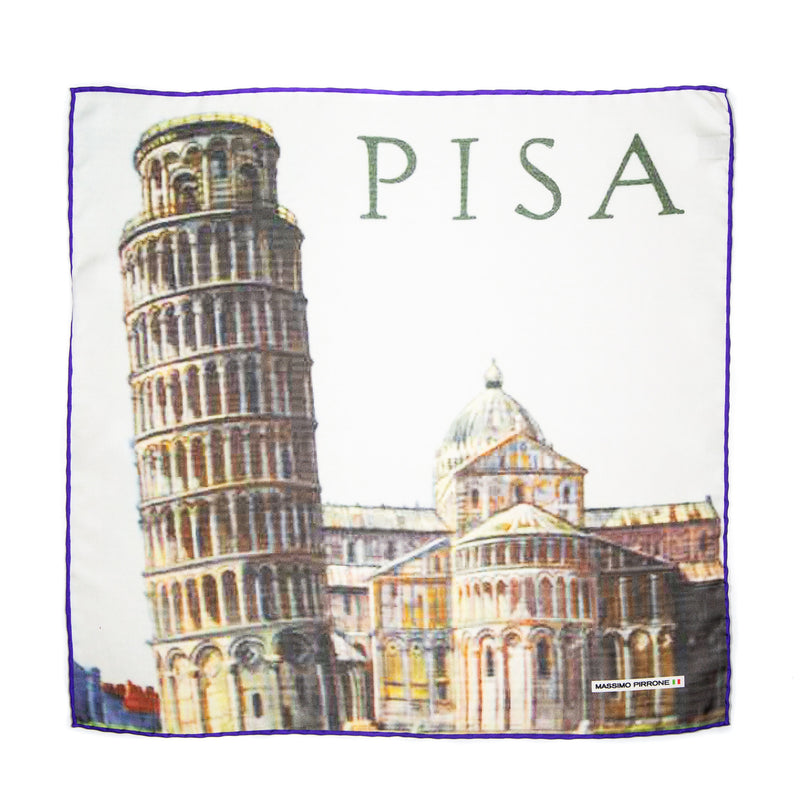 Silk Pocket Square  FIRENZE