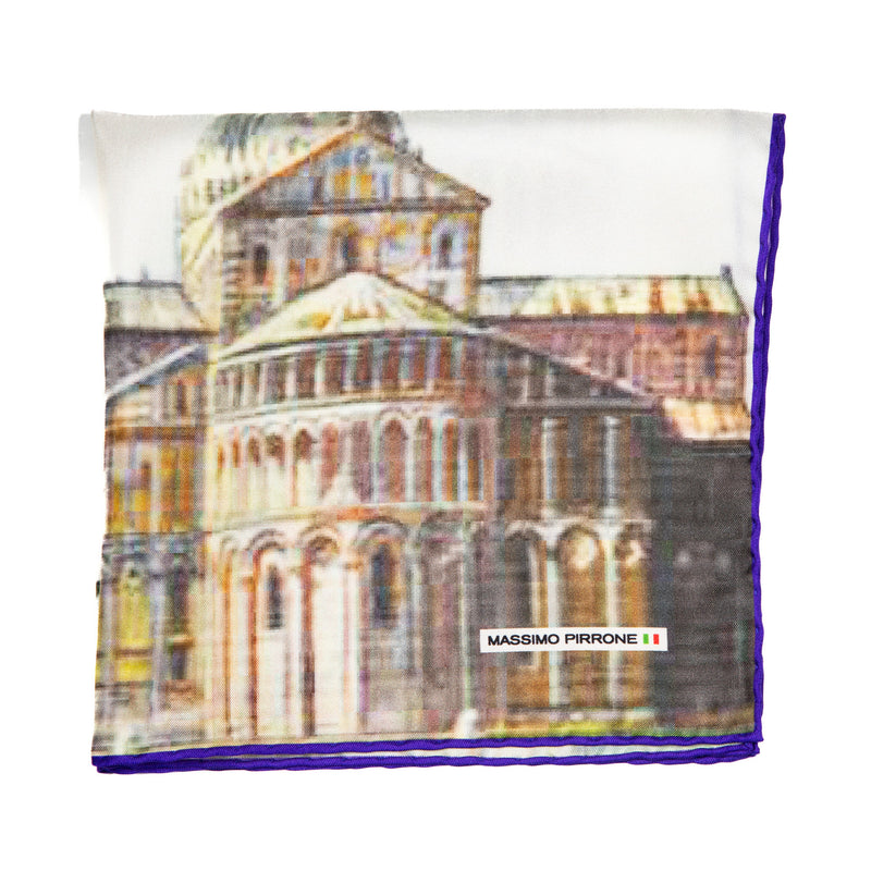 Silk Pocket Square  FIRENZE