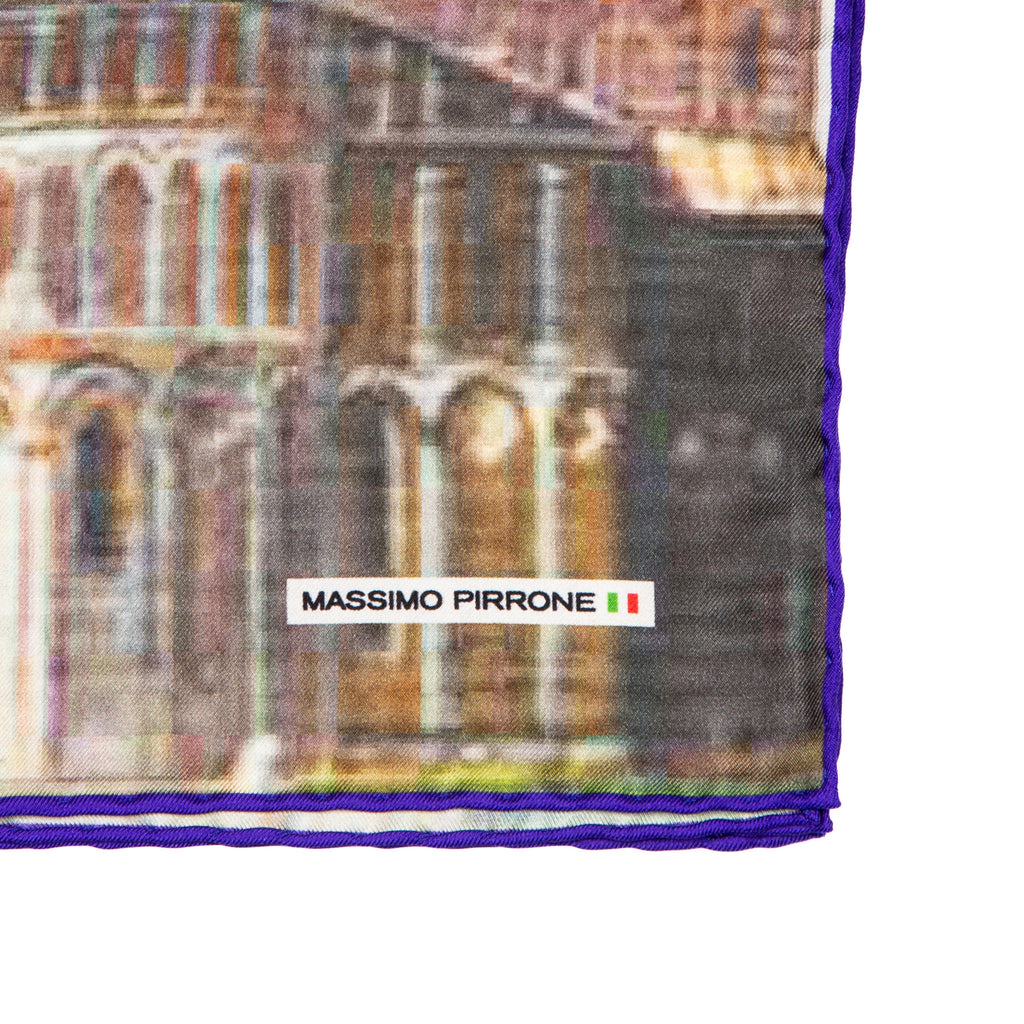 Silk Pocket Square  FIRENZE