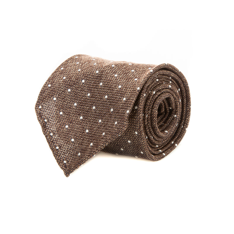5 FOLD TIE UNLINED  - PURE SILK   - Grenadine