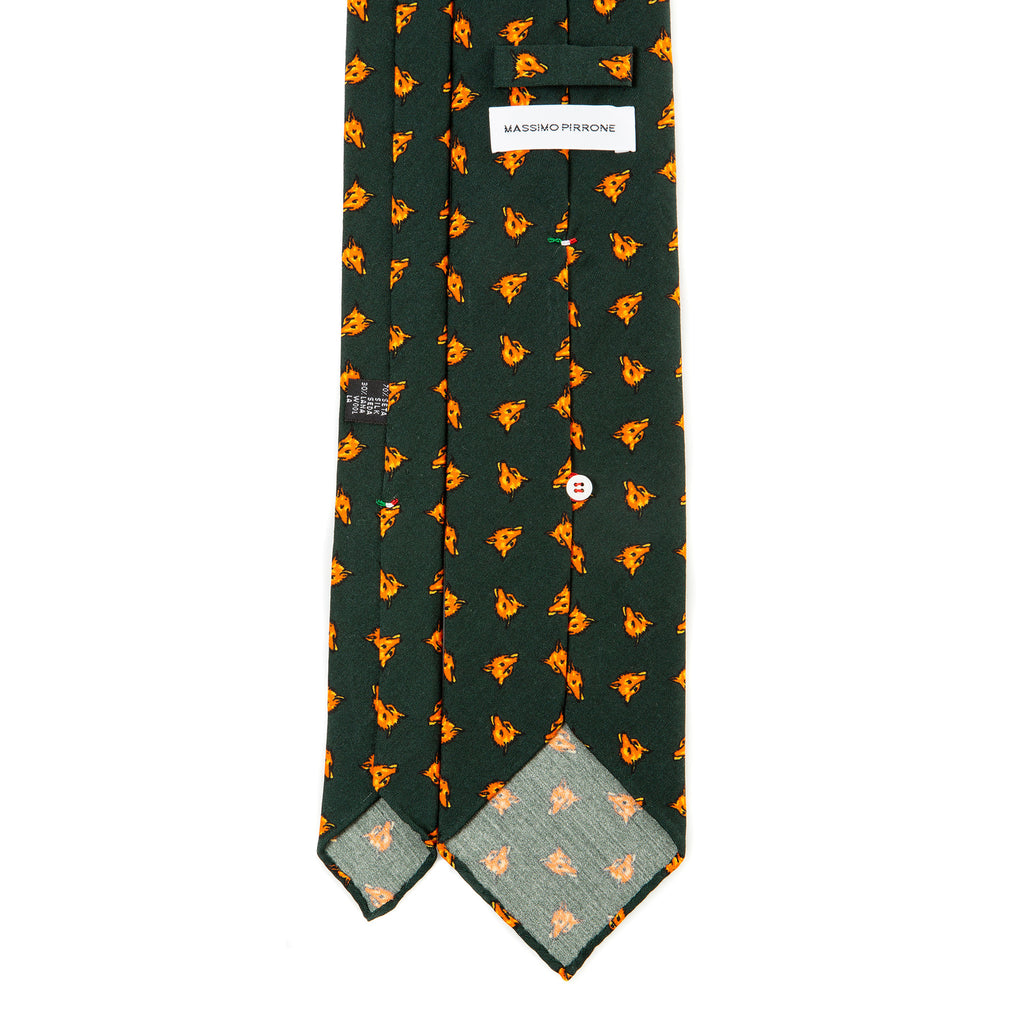 5 FOLD TIE UNLINED  - PURE SILK