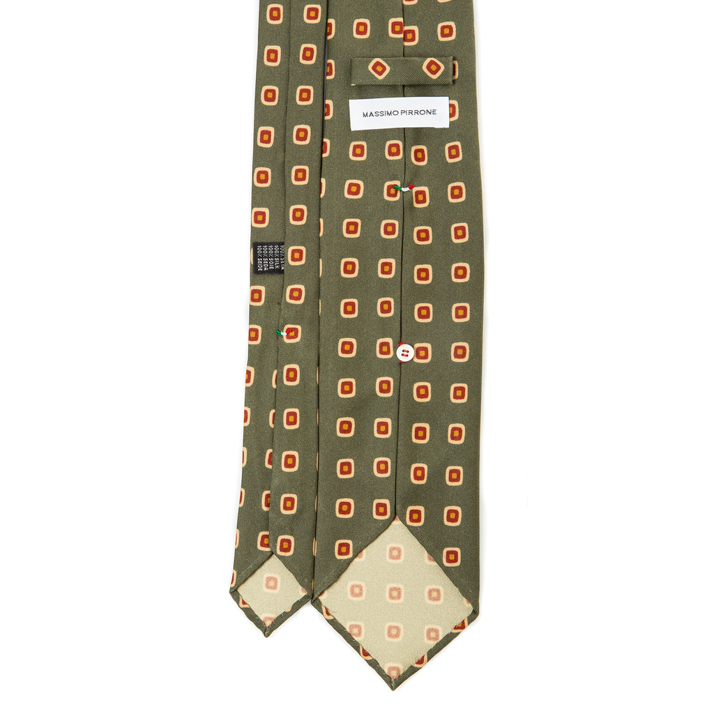 5 FOLD TIE UNLINED  - PURE SILK