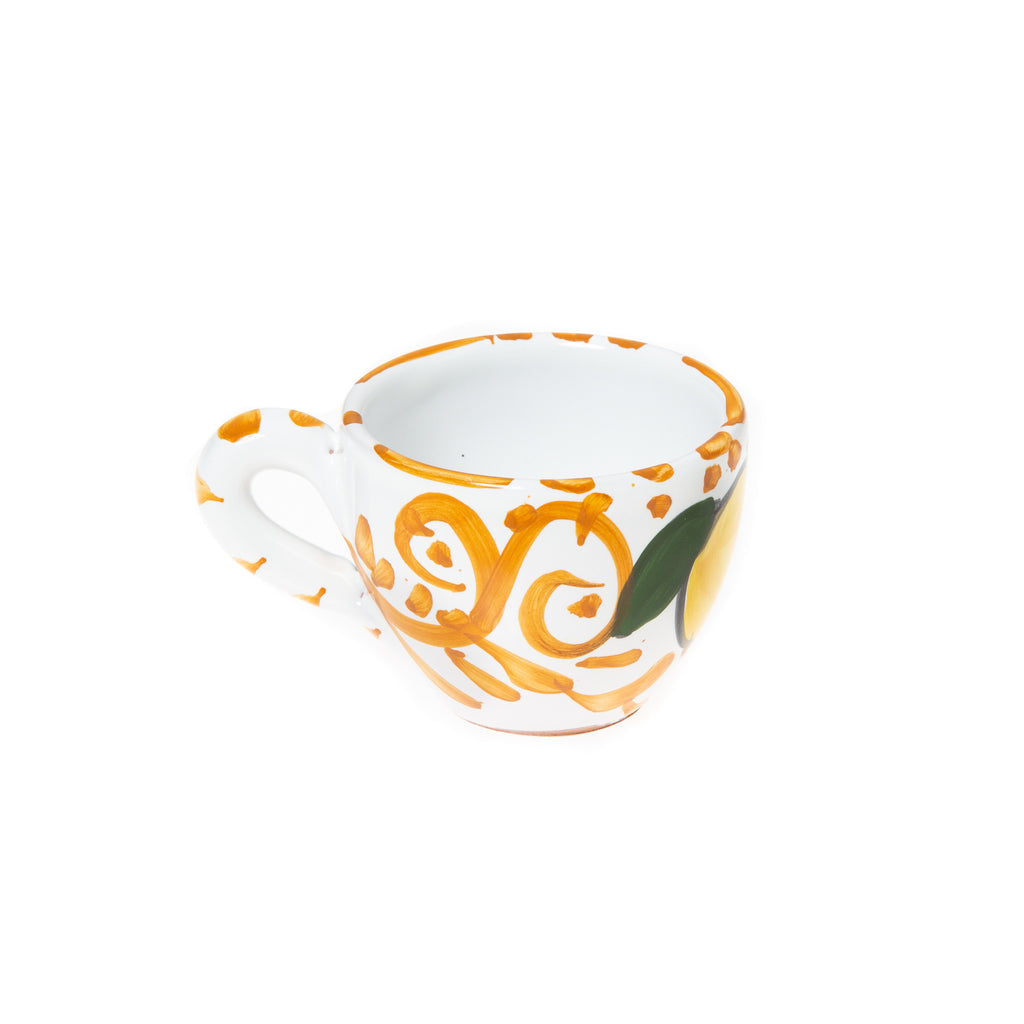 Coffee cup for ristretto arancio