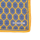 Silk Pocket Square  hand  stitched edges