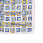 Silk Pocket Square  hand  stitched edges