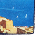 Silk Pocket Square bella  Napoli  hand  stitched edges