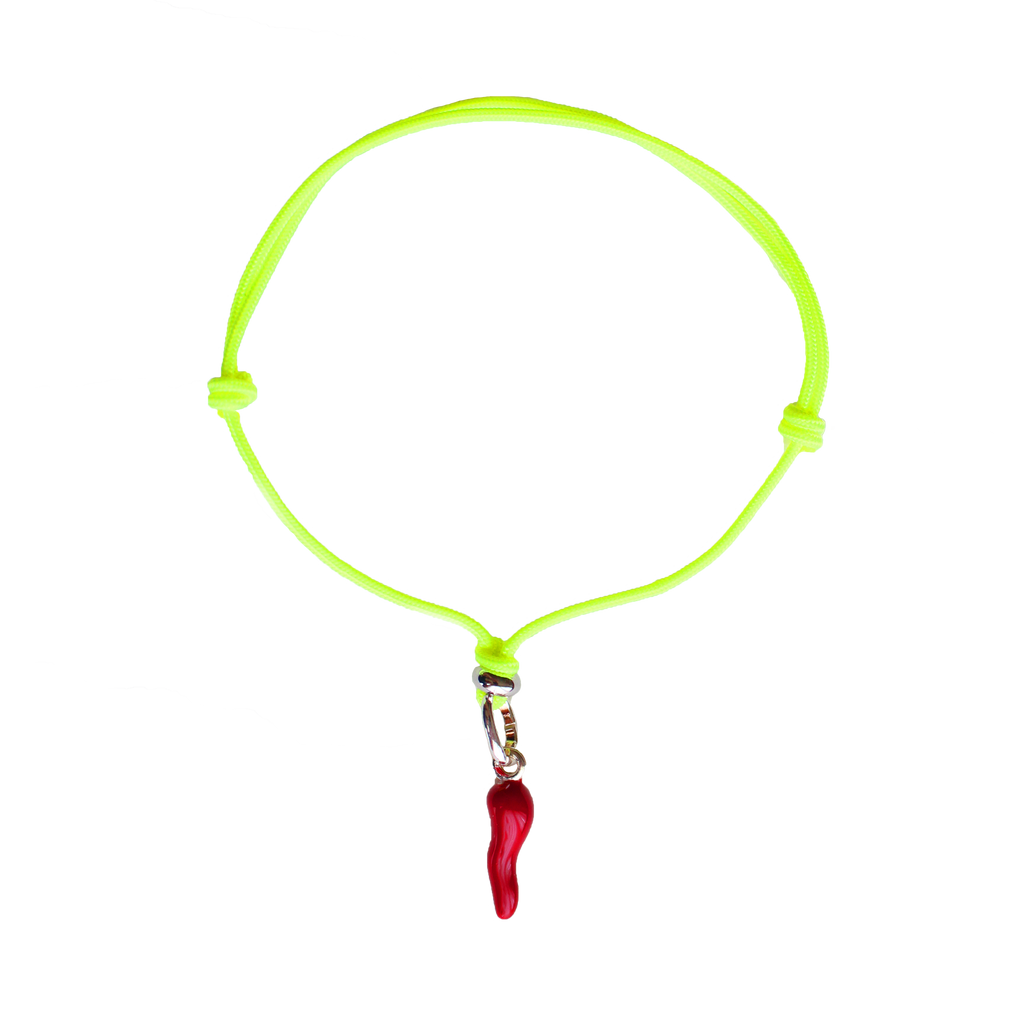 Lucky bracelet Calabria  giallo  limone