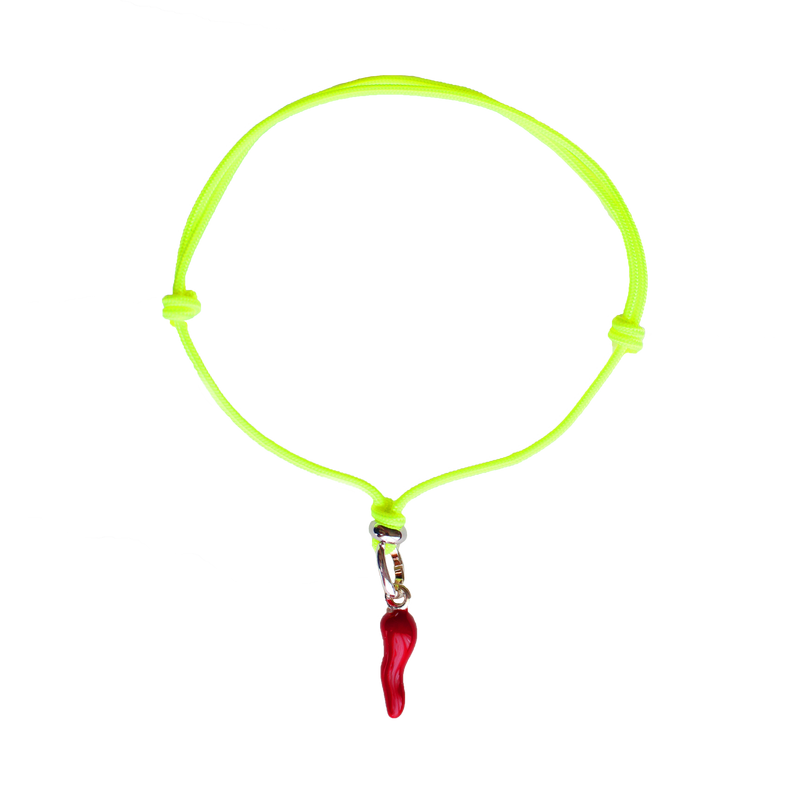 Lucky bracelet Calabria  giallo  limone