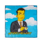 Silk Pocket Square hand  stitched edges