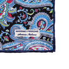 Silk Pocket Square hand  stitched edges