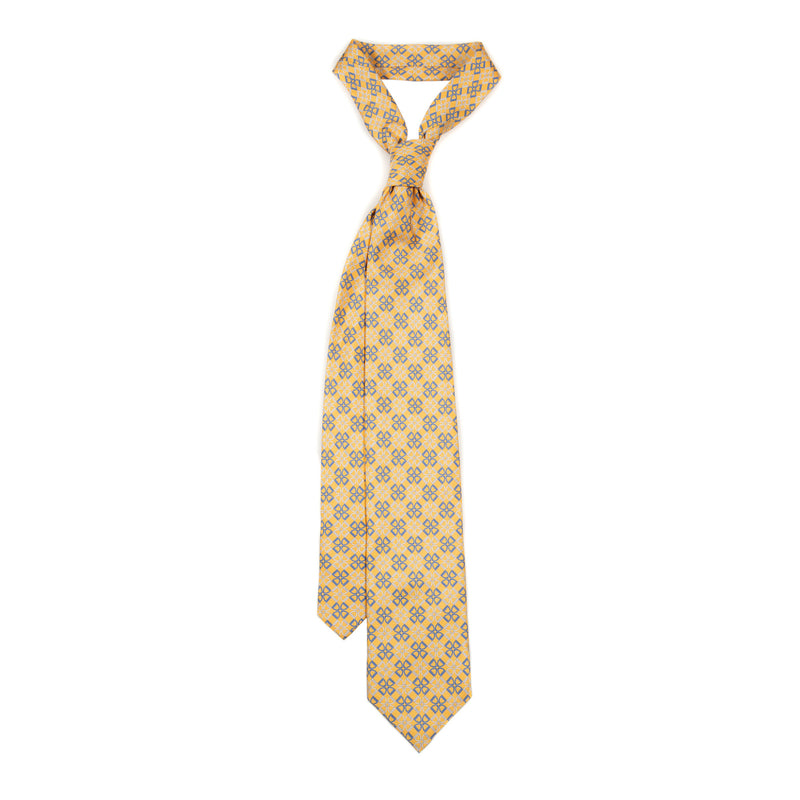 3 FOLD TIE LINED  - PURE SILK