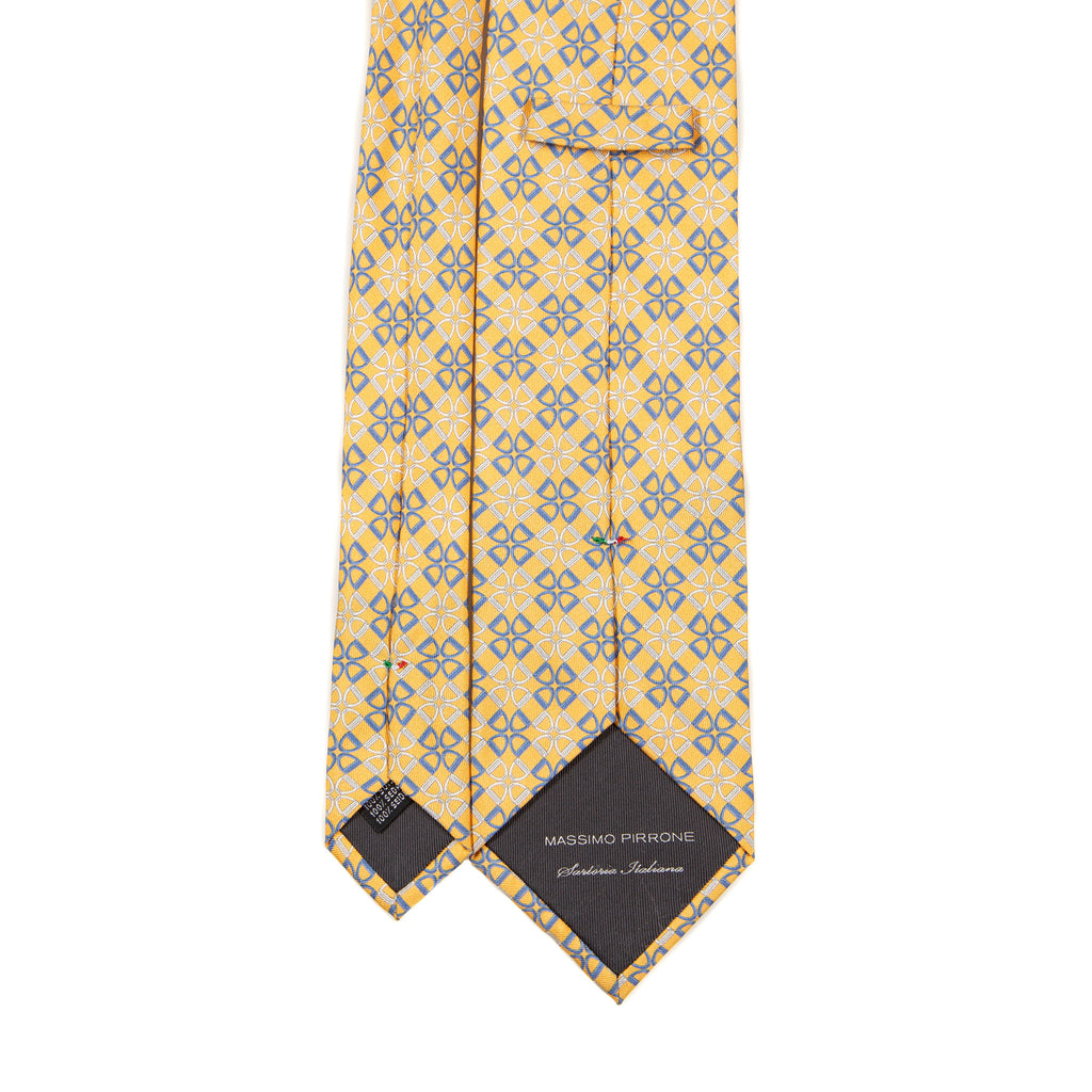 3 FOLD TIE LINED  - PURE SILK